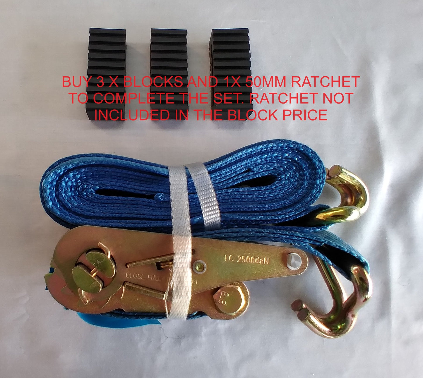 Ratchet Grip Block For Tyre Lashing