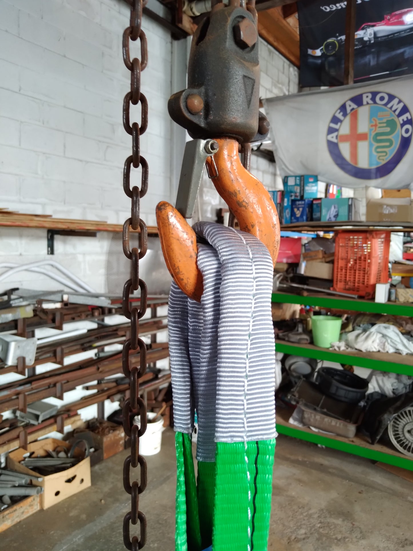 2 Tonne X 2 Mtr long Webbing Lifting Sling