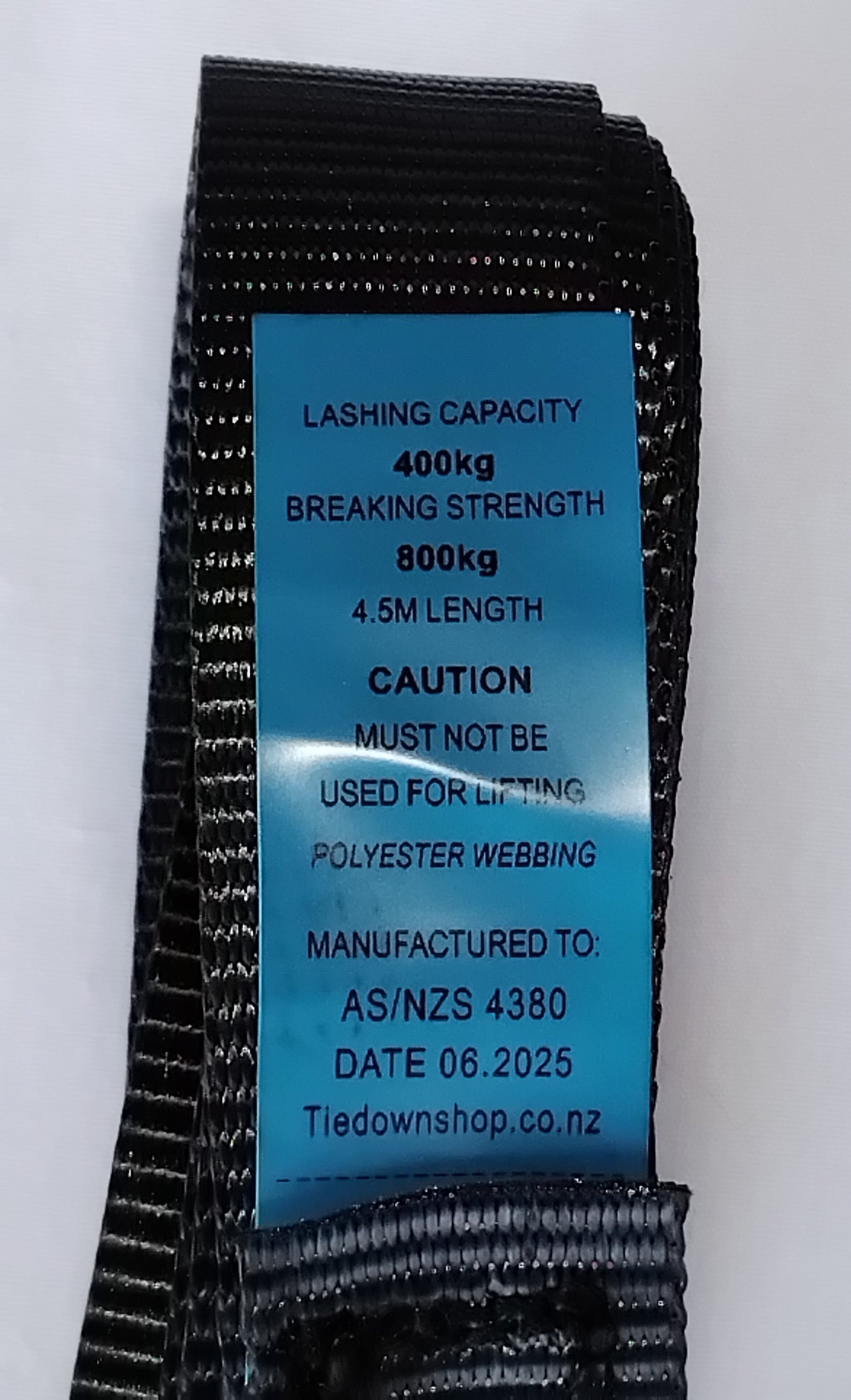 25mm Ratchet Black Range - Sold as Pairs