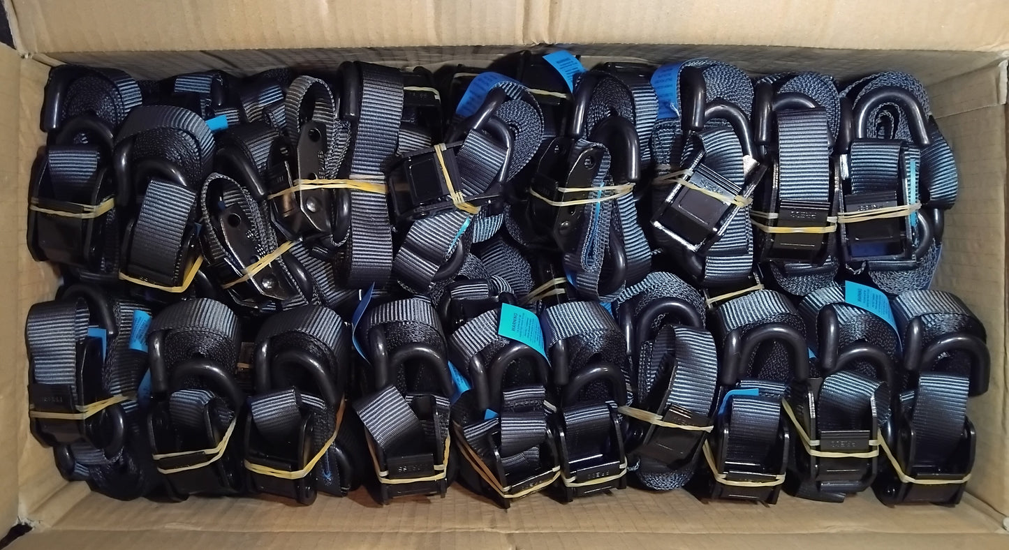 Box Lot 25mm Cam Lock Black - 80 Units per box