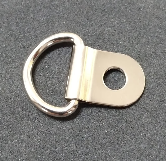 Stainless Steel Finish D Ring Anchors in a 10 pack