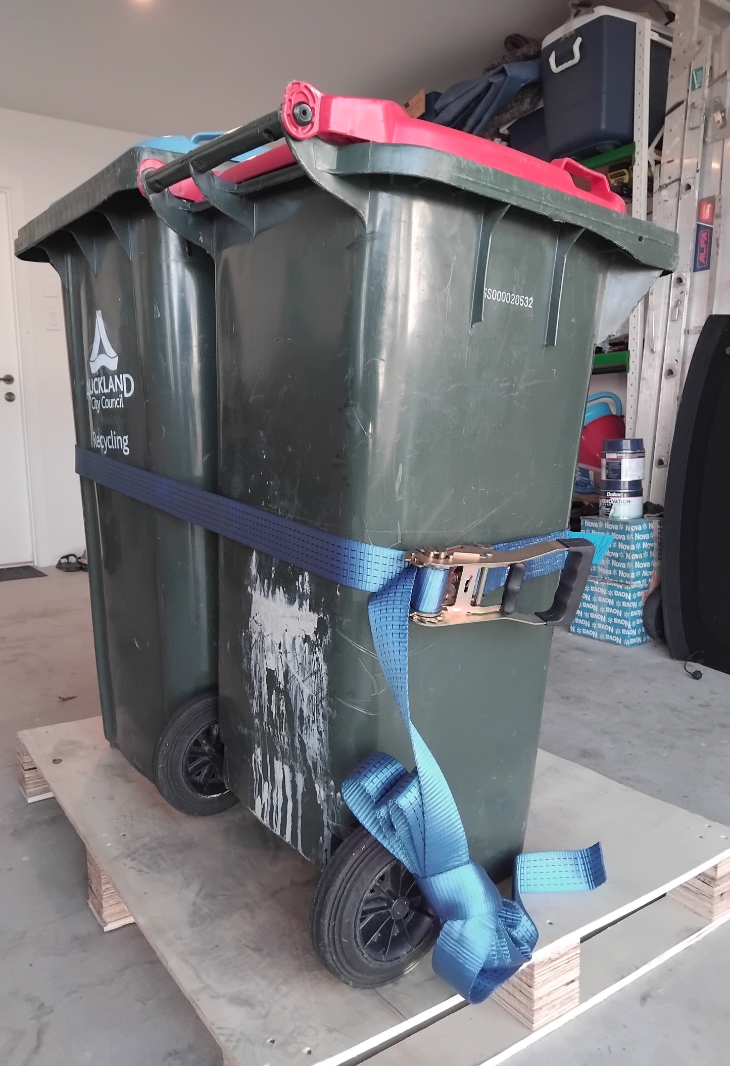 Box Lot 50mm x 6 mtr Continuous Ratchet. 2500KG LC