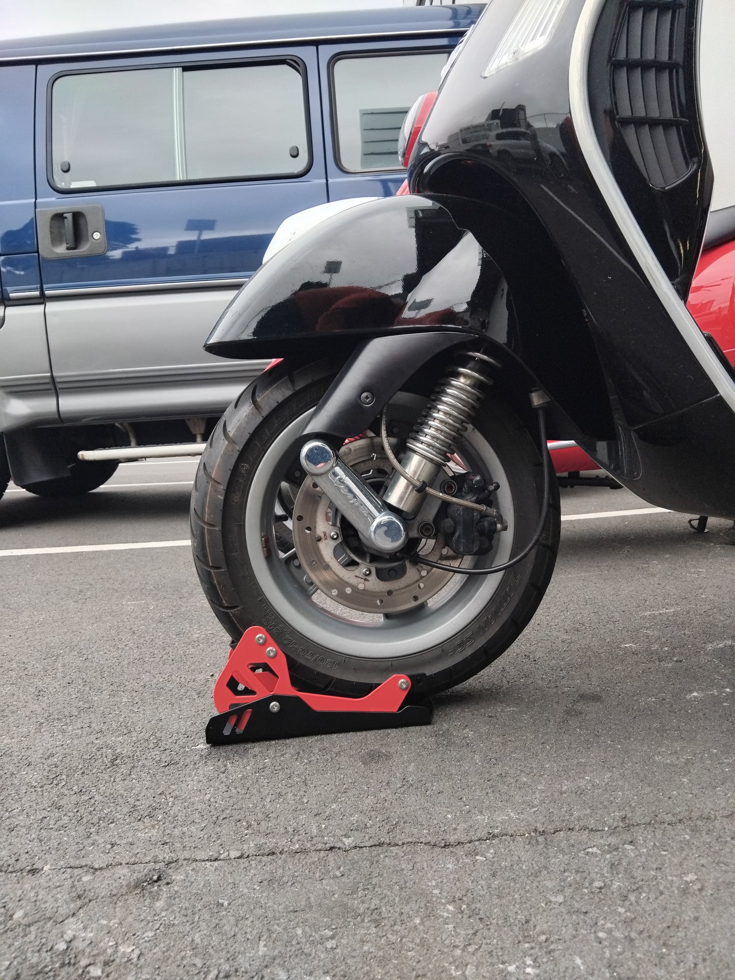 JFG Racing Adjustable Motorcycle Wheel Chock