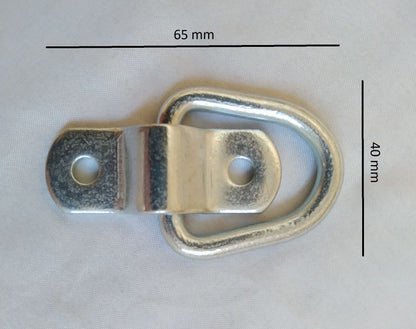 Surface Mounted Tie Down 'D' ring anchors : 800kg BS